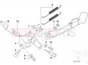 BMW Motorrad BMW 2004 R-Models 4V R 850 R 02 (0428) Side stand