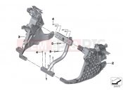 BMW Motorrad BMW 2015 C-Models C evolution (0C03) Front panel carrier
