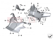 BMW Motorrad BMW 2015 C-Models C evolution (0C03) Handlebar cover