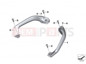 BMW Motorrad BMW 2015 C-Models C evolution (0C03) Grab handles