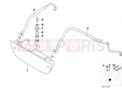 BMW Motorrad BMW 1994 R-Models 4V R 850 R 94 (0401,0406) Oil cooler, authorities