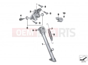 BMW Motorrad BMW 2018 C-Models C evolution (0C03) Side stand