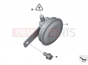 BMW Motorrad BMW 2018 C-Models C evolution (0C03) Horn