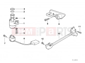BMW Motorrad BMW 1996 R-Models 4V R 850 R 94 (0401,0406) Ignition light switch/locking mechanism