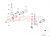 BMW Motorrad BMW 1996 R-Models 4V R 850 R 94 (0401,0406) Button for microphone/2-way radio