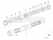 BMW Motorrad BMW 2006 R-Models 4V R 850 R 02 (0428) Drive Shaft