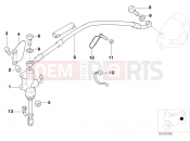 BMW Motorrad BMW 2006 R-Models 4V R 850 R 02 (0428) Rear brake master cylinder