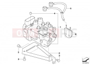 BMW Motorrad BMW 2006 R-Models 4V R 850 R 02 (0428) Pressure modulator Integral ABS