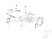 BMW Motorrad BMW 2006 R-Models 4V R 850 R 02 (0428) Wheelspeed sensor, Integral ABS, rear