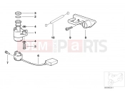 BMW Motorrad BMW 2006 R-Models 4V R 850 R 02 (0428) Ignition light switch/locking mechanism