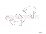 BMW Motorrad BMW 1997 R-Models 4V R 850 GS 95 (0403) Adjustable bench seat