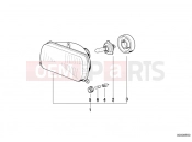 BMW Motorrad BMW 1997 R-Models 4V R 850 GS 95 (0403) Headlight insert