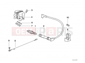 BMW Motorrad BMW 1997 R-Models 4V R 850 R 94 (0401,0406) Ignition system-plug/plug/ignition coil
