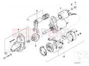 BMW Motorrad BMW 1997 R-Models 4V R 850 R 94 (0401,0406) Starter single parts