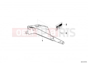 BMW Motorrad BMW 1997 R-Models 4V R 850 R 94 (0401,0406) Front frame
