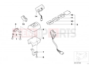 BMW Motorrad BMW 1997 R-Models 4V R 850 R 94 (0401,0406) Switch, authorities