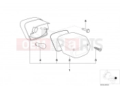 BMW Motorrad BMW 1997 R-Models 4V R 850 R 94 (0401,0406) Rear light