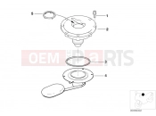 BMW Motorrad BMW 1997 R-Models 4V R 850 RT 96 (0412) Filler cap