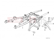 BMW Motorrad BMW 1997 R-Models 4V R 850 RT 96 (0412) Rear frame