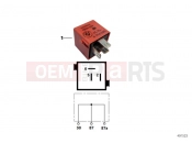 BMW Motorrad BMW 1997 R-Models 4V R 850 RT 96 (0412) Plug connector, rosé
