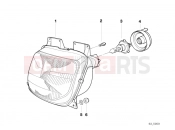 BMW Motorrad BMW 1997 R-Models 4V R 850 RT 96 (0412) Headlight