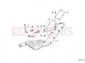 BMW Motorrad BMW 1998 R-Models 4V R 850 GS 95 (0403) Muffler