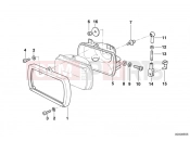 BMW Motorrad BMW 1998 R-Models 4V R 850 GS 95 (0403) Single components for headlight