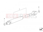 BMW Motorrad BMW 1998 R-Models 4V R 850 R 94 (0401,0406) Drive Shaft