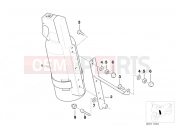 BMW Motorrad BMW 1998 R-Models 4V R 850 R 94 (0401,0406) Fire extinguisher / Holder