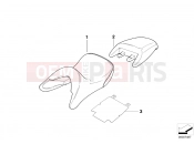 BMW Motorrad BMW 1998 R-Models 4V R 850 R 94 (0401,0406) Adjustable bench seat