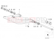 BMW Motorrad BMW 1998 R-Models 4V R 850 RT 96 (0412) Trailing arm
