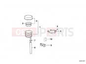 BMW Motorrad BMW 1998 R-Models 4V R 850 RT 96 (0412) Fluid container rear