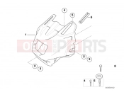 BMW Motorrad BMW 1998 R-Models 4V R 850 RT 96 (0412) Trim panel upper part 