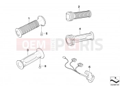 BMW Motorrad BMW 1998 R-Models 4V R 850 RT 96 (0412) Handlebar grip, heated