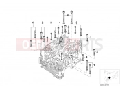 BMW Motorrad BMW 1999 R-Models 4V R 850 GS 95 (0403) mounting point crankcase left