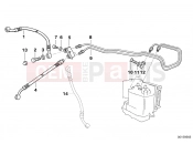 BMW Motorrad BMW 1999 R-Models 4V R 850 GS 95 (0403) Brake pipe front ABS