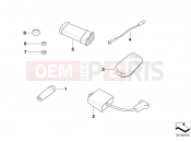 BMW Motorrad BMW 1999 R-Models 4V R 850 GS 95 (0403) Theft alarm, basic unit