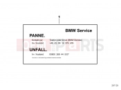 BMW Motorrad BMW 1999 R-Models 4V R 850 GS 95 (0403) Label