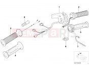BMW Motorrad BMW 1999 R-Models 4V R 850 R 02 (0428) Heated handlebar grips