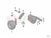 BMW Motorrad BMW 1999 R-Models 4V R 850 R 02 (0428) Horn