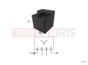 BMW Motorrad BMW 1999 R-Models 4V R 850 R 02 (0428) Fuel level indicator relay
