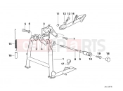 BMW Motorrad BMW 2000 R-Models 4V R 850 GS 95 (0403) Collapsible stand/side stand