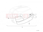 BMW Motorrad BMW 2000 R-Models 4V R 850 GS 95 (0403) Installing set moulding rocker panel
