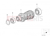 BMW Motorrad BMW 2000 R-Models 4V R 850 R 94 (0401,0406) 5-speed trans. intermediate shaft