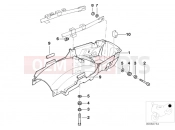 BMW Motorrad BMW 2000 R-Models 4V R 850 RT 96 (0412) Tail part lower