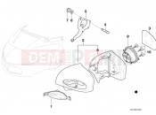 BMW Motorrad BMW 2000 R-Models 4V R 850 RT 96 (0412) Mirror