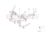 BMW Motorrad BMW 2000 R-Models 4V R 850 RT 96 (0412) Marker light bracket