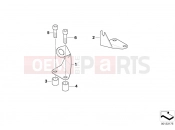 BMW Motorrad BMW 2000 R-Models 4V R 850 RT 96 (0412) Bracket for control panel / microphone