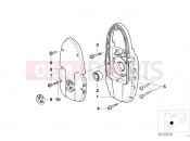 BMW Motorrad BMW 2001 R-Models 4V R 850 RT 96 (0412) Front cover/Alternator support cover