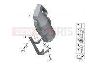 BMW Motorrad BMW 2001 R-Models 4V R 850 RT 96 (0412) Fire extinguisher / Holder